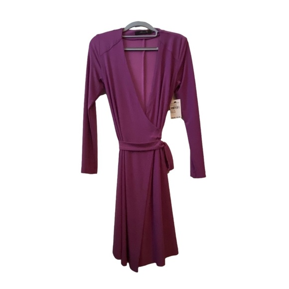 Alex and Ava wrap dress NWT‎ Sz PP in Orchid - Picture 1 of 6